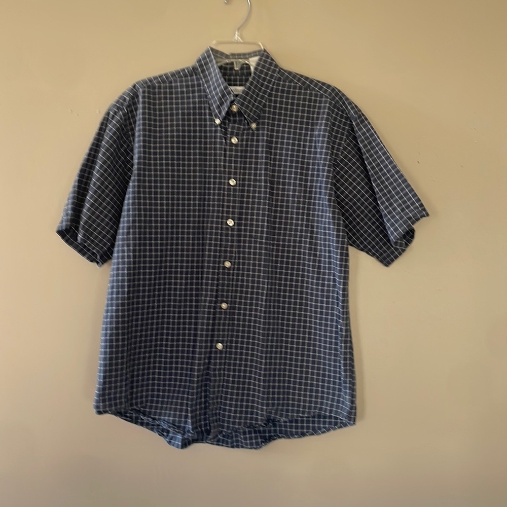 Van Heusen Checkered Short Sleeve